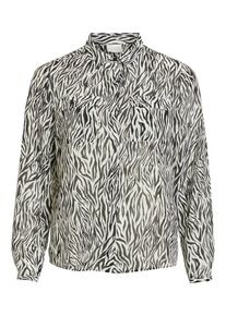 Vila, Dames Blouse, zwart / wit