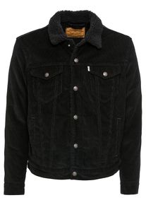Levi's LEVI'S, Heren Tussenjas 'TYPE 3 SHERPA TRUCKER', zwart