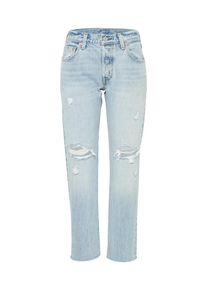 Levi's LEVI'S, Dames Jeans '501 CROP', blauw denim