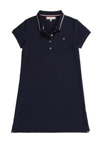 Tommy Hilfiger, Meisjes Jurk 'ESSENTIAL POLO DRESS S/S', zwart