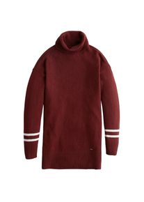Hollister, Dames Gebreide jurk 'SWEATER DRESS', wijnrood
