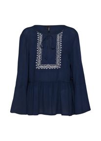 Véro Moda VERO MODA, Dames Tuniek, donkerblauw / wit