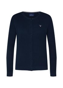 Gant, Dames Gebreid vest, donkerblauw