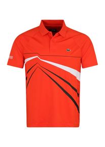 Lacoste Sport, Heren Functioneel shirt 'Polo MC Homme', rood / wit