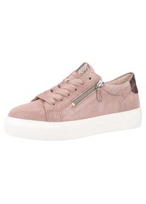 Gabor, Dames Sneakers laag, rosa / wit