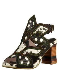 Laura Vita, Dames Sandalen met riem, zwart