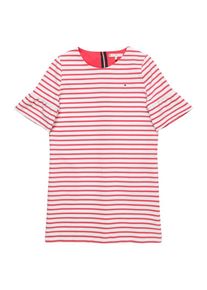 Tommy Hilfiger, Meisjes Jurk, rood / wit