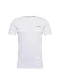 Barbour International, Heren Shirt 'International Small Logo Tee', wit
