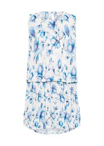 name it, Meisjes Jurk, lichtblauw / wit