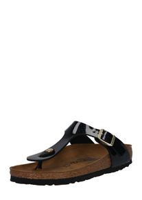Birkenstock, Dames Teenslipper 'Gizeh', zwart