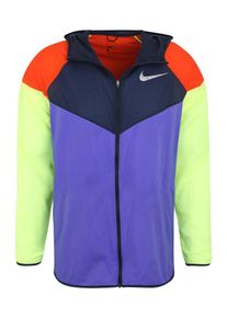 Nike, Heren Sportjas 'M NK WINDRUNNER', limoen / lila / zwart
