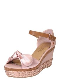 Tom Tailor, Dames Sandalen met riem, rosé