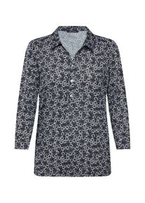 Marc O'Polo Marc O'Polo, Dames Shirt 'T-SHIRTS LONG SLEEVE', zwart / wit