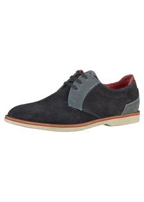 Bugatti, Heren Veterschoen, blauw / smoky blue