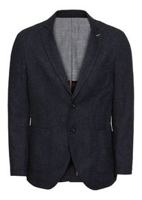 Jack & Jones JACK & JONES, Heren Colbert 'JPRBALE HERRINGBONE BLAZER', navy / sinaasappel