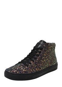 Skechers, Dames Sneakers hoog 'SIDE STREET', zwart