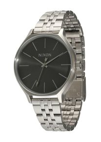 Nixon, Dames Analoog horloge 'Clique', zilver