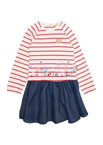 Steiff Collection, Meisjes Jurk, blauw / rood / wit