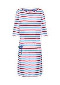 Derbe, Dames Jurk 'Holyharbor', blauw / rood / wit