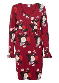 MAMALICIOUS, Dames Jurk, blauw / rood / oranjerood / zwart / wit