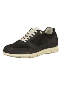 Birkenstock, Heren Sneakers laag, zwart / wit