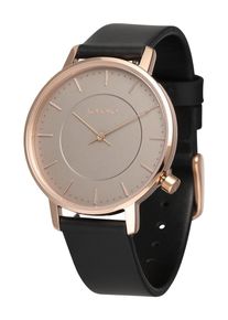 Komono, Dames Analoog horloge 'Harlow', rose-goud / taupe / zwart