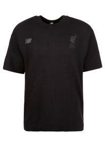 New Balance, Heren Functioneel shirt, donkergrijs / zwart