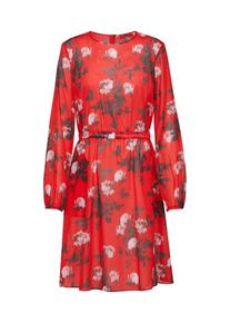 Hugo, Dames Jurk 'Kasika', rood / wit