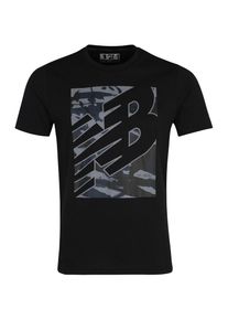 New Balance, Heren Functioneel shirt 'MT91082', donkergrijs / zwart