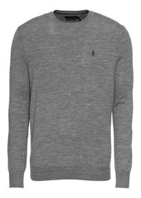 Polo Ralph Lauren, Heren Trui 'LS SF CN PP-LONG SLEEVE-SWEATER', grijs