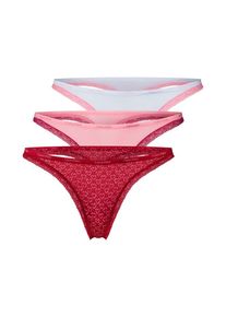 Calvin Klein Underwear, Dames String, pink / rosa / wit