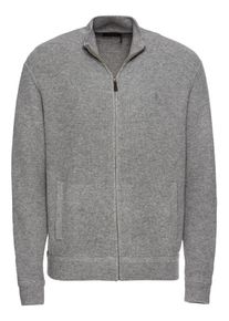Polo Ralph Lauren, Heren Gebreid vest 'LORYELLE WOOL-LS FZ PP', lichtgrijs