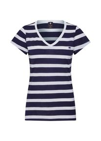 G-Star Raw, Dames Shirt 'Eyben V', blauw / wit