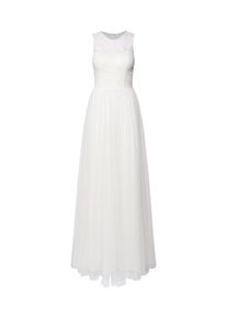 STAR NIGHT, Dames Avondjurk 'long dress & flowers net & flower-beading', ivoor
