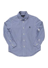 Polo Ralph Lauren, Jongens Overhemd, blauw / wit