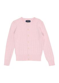 Polo Ralph Lauren, Meisjes Sweatvest 'MINI CABLE-TOPS-SWEATER', pink