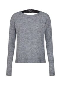 Véro Moda VERO MODA, Dames Trui 'VMRANA LS V BACK BLOUSE BF', grijs