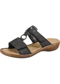 Rieker, Dames Sandalen met riem 'Sandalette', zwart