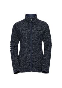 Vaude, Dames Sportjas 'Melbur', zwart gemêleerd / wit