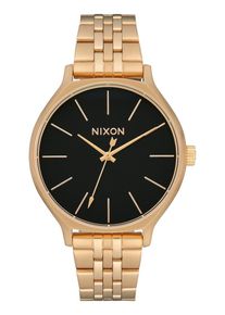 Nixon, Dames Analoog horloge 'Clique', goud / zwart