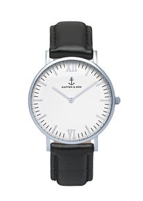 Kapten & Son Kapten & Son, Dames Analoog horloge 'Campus', zwart