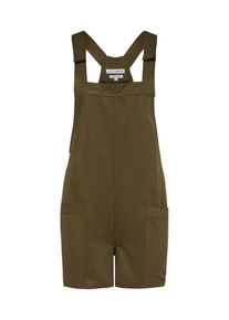 Native Youth, Dames Tuinbroek 'FAUNA DUNGAREE', olijfgroen