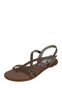 Tom Tailor, Dames Sandalen met riem, brons