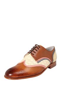 Melvin & Hamilton MELVIN & HAMILTON, Dames Veterschoen 'Sally 15', bruin / rosa / wit