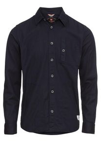 Tom Tailor, Heren Overhemd 'ray workwear shirt jacket', nachtblauw
