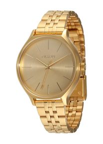 Nixon, Dames Analoog horloge 'Clique', goud