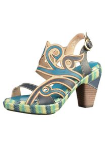 Laura Vita, Dames Sandalen met riem, blauw