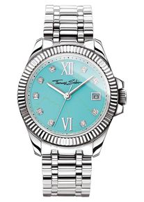 Thomas Sabo, Dames Analoog horloge 'Devine', turquoise / zilver