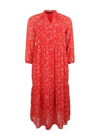Vero Moda Curve, Dames Zomerjurk 'LOTUS', vuurrood
