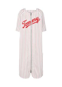 Tommy Jeans, Dames Jurk ' BASEBALL', rood / wit